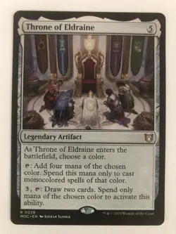 Throne of Eldraine MTG Wilds of Eldraine Commander NM #28 - Image 1