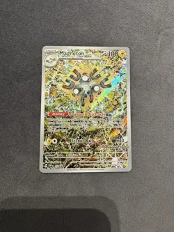 Pokemon TCG Magneton SVP 159 Pokemon Center Stamped Promo NM - Image 1