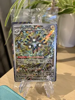 Pokemon TCG Magneton SVP 159 Pokemon Center Stamped & Unstamped Promo - Image 2