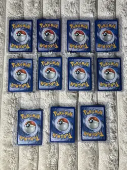Vintage Holographic Pokemon Lot Of 11 Cards! - Image 2