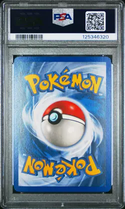 2003 POKEMON EX DRAGON #97 RAYQUAZA EX-HOLO PSA 8 - Image 2