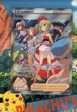 Pokemon TCG Irida GG63/GG70 Crown Zenith: Galarian Gallery Holo NM/M - Image 1