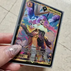 Gamersupps VCard 1st Edition Rising Stars TCG Pirate Trickywi Rare Holo Card - Image 2