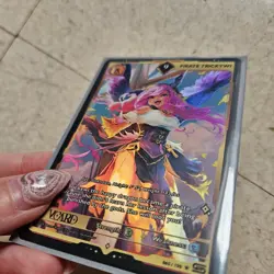 Gamersupps VCard 1st Edition Rising Stars TCG Pirate Trickywi Rare Holo Card - Image 3