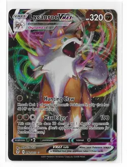 Lycanroc VMAX 092/203 Pokemon Evolving Skies Sword Shield Ultra Rare Card NM - Image 1