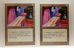 2x Ashnod's Altar - Chronicles - Magic the Gathering Set Of 2 Cards - Image 1