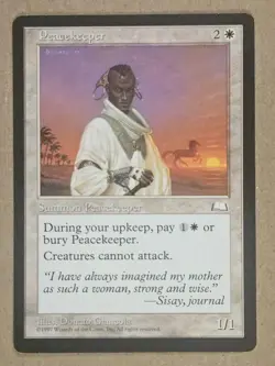 Peacekeeper - Weatherlight - Near Mint | MTG - Image 1