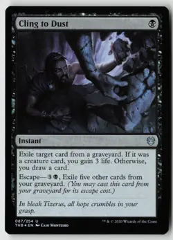 Foil Cling to Dust 87 Theros Beyond Death NM - Image 1