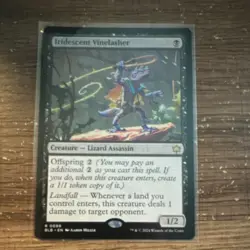 Magic: The Gathering Iridescent Vinelasher Bloomburrow #99 - Image 1