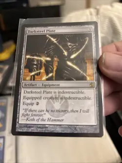 MTG Darksteel Plate Mirrodin Besieged Regular C42 - Image 1