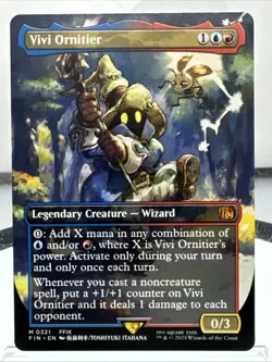 Vivi Ornitier (Borderless) -Magic the Gathering FINAL FANTASY (FIN) - EN M 0321 - Image 1