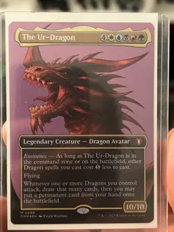The Ur-Dragon (Borderless) Commander Masters Foil - Image 1
