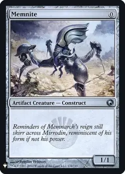 1x Memnite NM Eng MTG - The List - Image 1