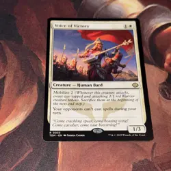 Voice Of Victory X1 Mtg Tarkir Dragonstorm Nm - Image 1