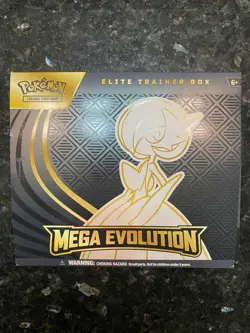 Mega Evolutions Pokemon ETB Gardevoir (Empty Box)With Accessories Only Dice&Coin - Image 1