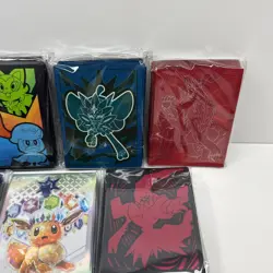 Pokemon Various Sets ETB Deck Sleeves Sealed (Lot Of 13) Prismatic,Lost Orgin - Image 4