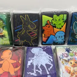 Pokemon Various Sets ETB Deck Sleeves Sealed (Lot Of 13) Prismatic,Lost Orgin - Image 5