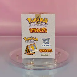 POKEMON GOTTA CTACH 'EM ALL! STICKER SERIES 1 NINTENDO 1999 ENGLISH OVP - Image 1