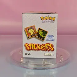 POKEMON GOTTA CTACH 'EM ALL! STICKER SERIES 1 NINTENDO 1999 ENGLISH OVP - Image 2