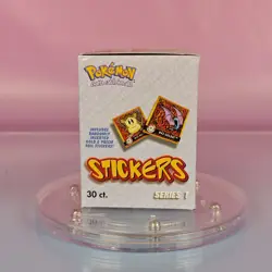 POKEMON GOTTA CTACH 'EM ALL! STICKER SERIES 1 NINTENDO 1999 ENGLISH OVP - Image 4