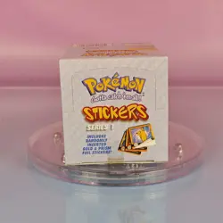 POKEMON GOTTA CTACH 'EM ALL! STICKER SERIES 1 NINTENDO 1999 ENGLISH OVP - Image 5