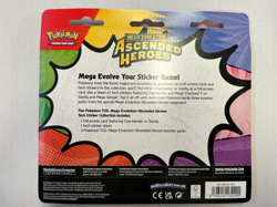 Pokemon Ascended Heroes Gastly Tech Sticker Collection Sealed English OVP #10 - Image 2