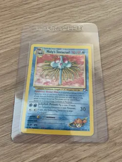 Pokemon Card TCG Misty's Tentacruel Gym Heroes 10/132 Holo Rare Vintage Wotc - Image 1