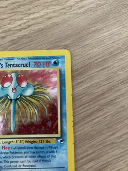 Pokemon Card TCG Misty's Tentacruel Gym Heroes 10/132 Holo Rare Vintage Wotc - Image 4