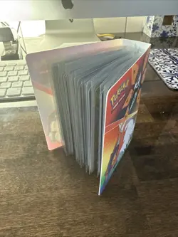 Pokemon Small Binder Of 27 Cards. English, Japanese, And Korean. All Sleeved. NM - Image 3