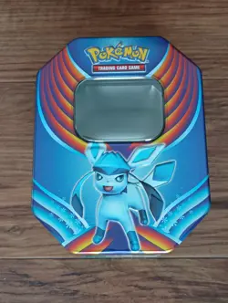 Nintendo Pokemon GX Eevee Evolutions Glaceon Leafeon Sylveon EMPTY TINS Lot - Image 3