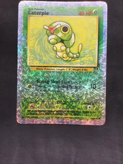 Pokemon Cards: Legendary Collection Reverse Holo: Caterpie 69/110 - Image 2