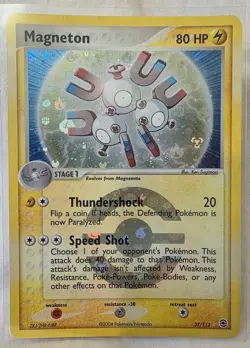 2004 Pokemon EX Fire Red & Leaf Green Magneton-Reverse Foil #27/112 - Image 1