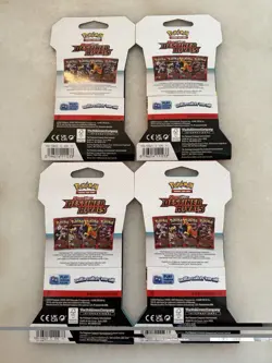 Pokemon Destined Rivals Booster Packs SV10 Sealed Lot of 4 English - Image 2