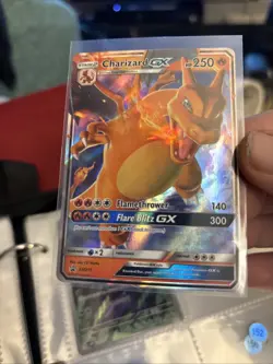 Pokemon Charizard GX SM211 Sm Holo NM C150 - Image 1