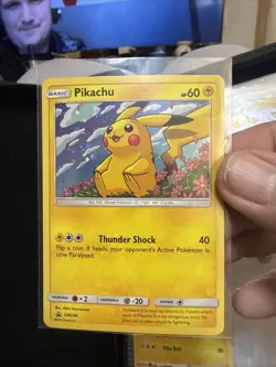 Pikachu SM206 Sm Black Star Promo Holo NM Pokemon TCG C152 - Image 1