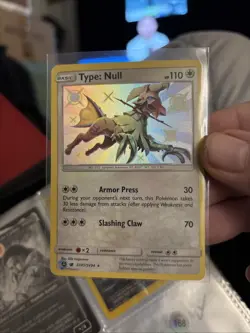 Pokemon TCG Type: Null Hidden Fates Sv45/Sv94 Holo Shiny Holo Rare C168 - Image 1