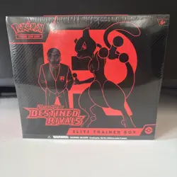 🔥 Pokemon DESTINED RIVALS Elite Trainer Box ETB New Sealed Scarlet & Violet 🔥 - Image 1
