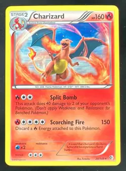 2012 Pokemon Black & White Boundaries Crossed #20 Charizard - Image 1