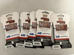 Pokemon Destined Rivals Sleeved Booster Pack LOT of 5 Sealed Packs - Image 2