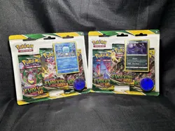 Pokemon Sword & Shield Evolving Skies 3-Pack Booster Umbreon & Eiscue Sealed - Image 1