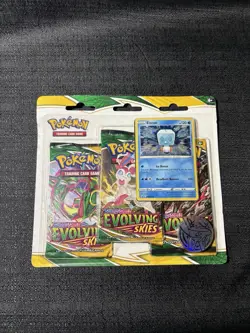 Pokemon Sword & Shield Evolving Skies 3-Pack Booster Umbreon & Eiscue Sealed - Image 3