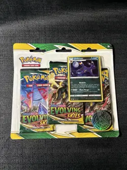 Pokemon Sword & Shield Evolving Skies 3-Pack Booster Umbreon & Eiscue Sealed - Image 5