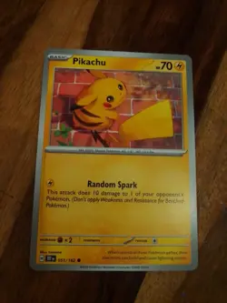 Pokemon TCG Pikachu Scarlet & Violet-Temporal Forces 051/162 Regular Common NM - Image 1