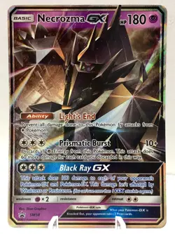 Pokemon Necrozma GX SM58 Sun & Moon BLACK STAR PROMO - Image 2
