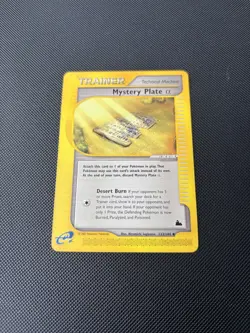 Pokemon Card Skyridge Mystery Plate Alpha 133/144 E Series Pokemon TCG - Image 2