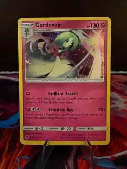 Gardevoir - 141/214 - Pokemon: Sun Moon Cosmos Holo Rare - NM - Image 1