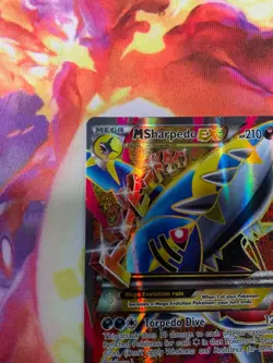 Pokemon M Sharpedo EX XY200a XY Collection Alternate Art Full Art Promo TCG - Image 3