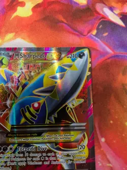 Pokemon M Sharpedo EX XY200a XY Collection Alternate Art Full Art Promo TCG - Image 4