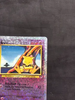 Pokemon Cards: Legendary Collection Reverse Holo: Abra 67/110 - Image 4