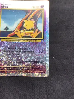 Pokemon Cards: Legendary Collection Reverse Holo: Abra 67/110 - Image 5